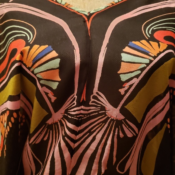 free people - Black & Lavender top - Picture 4 of 5